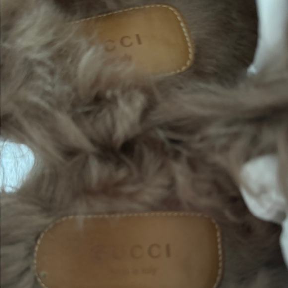 Gucci Magenta Princetown Mules - Picture 5 of 10